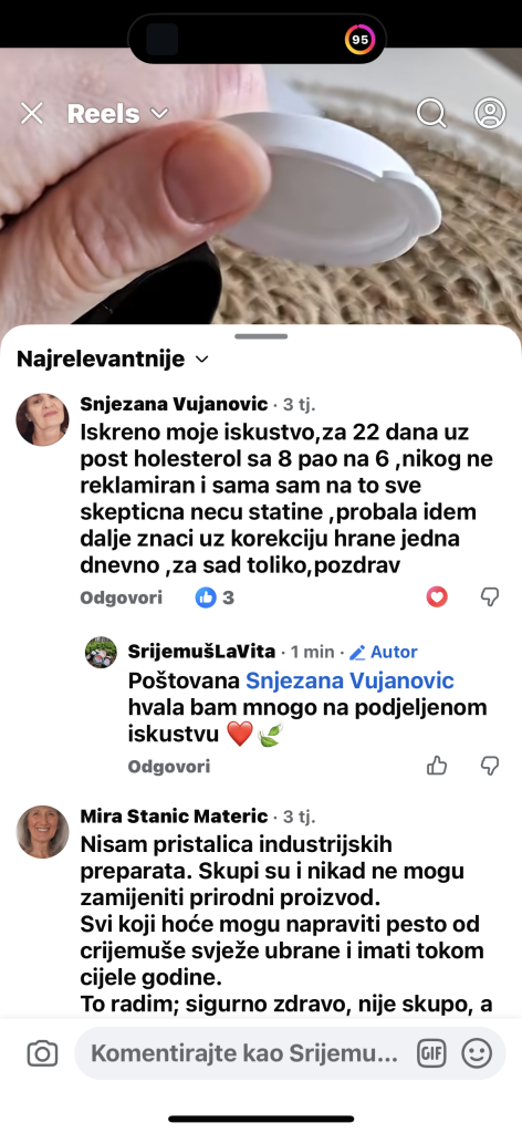 WhatsApp ili Instagram poruka korisnika