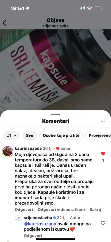 WhatsApp ili Instagram poruka korisnika