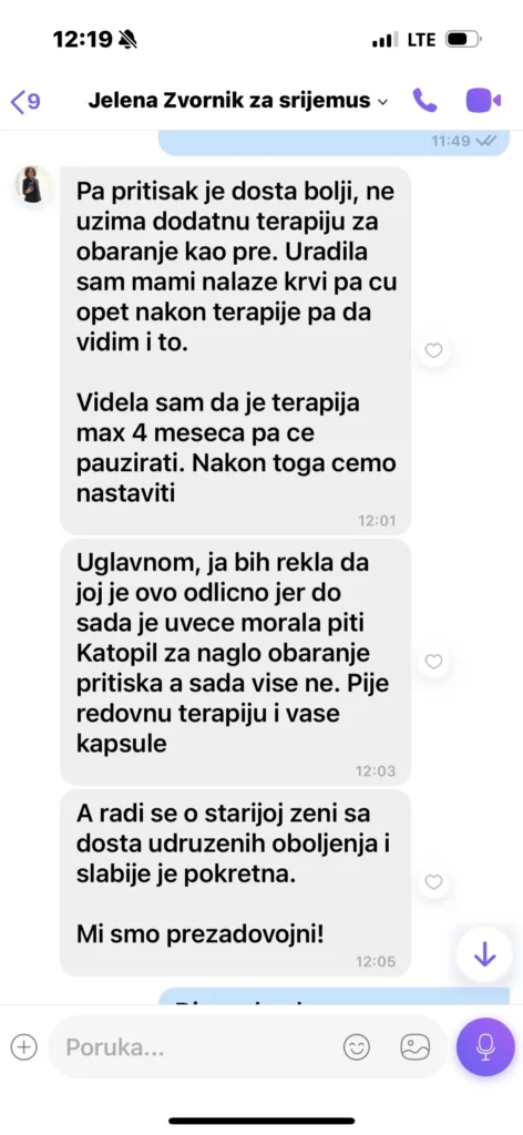 WhatsApp ili Instagram poruka korisnika